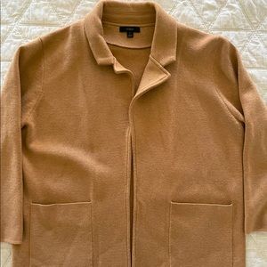 JCrew Sophie open-front sweater-blazer